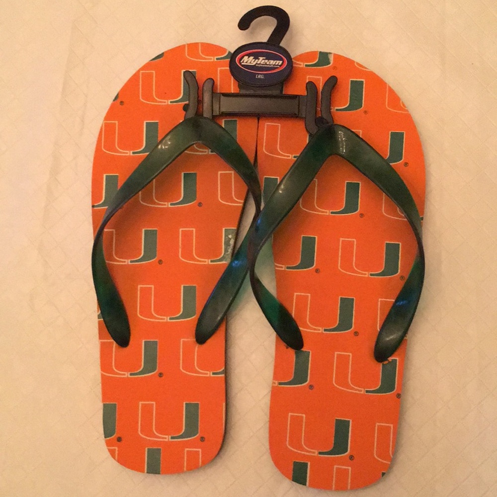 UM Flip Flops-NWT